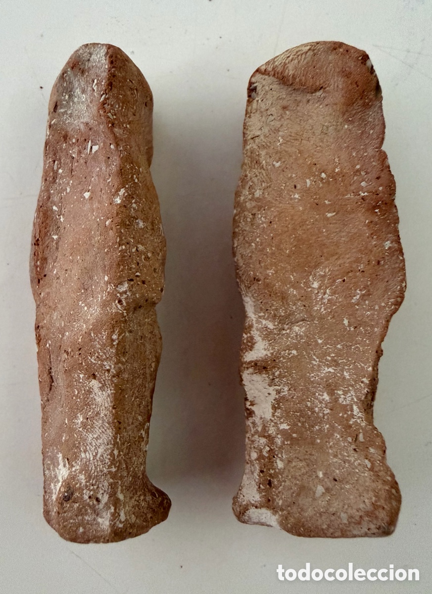 Antig&uuml;edades: Par de Ushabtis de terracota - Foto 9