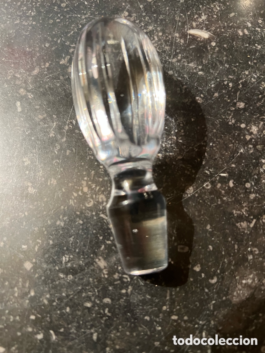 Antig&uuml;edades: Tap&oacute;n de jarra de cristal - Foto 1