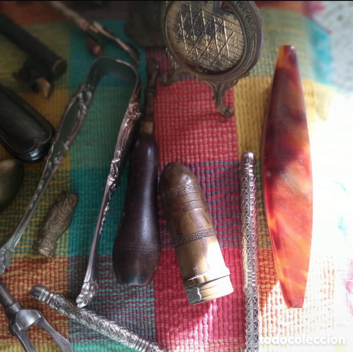 Antig&uuml;edades: Lote objetos antig&uuml;edades a catalogar - Foto 4