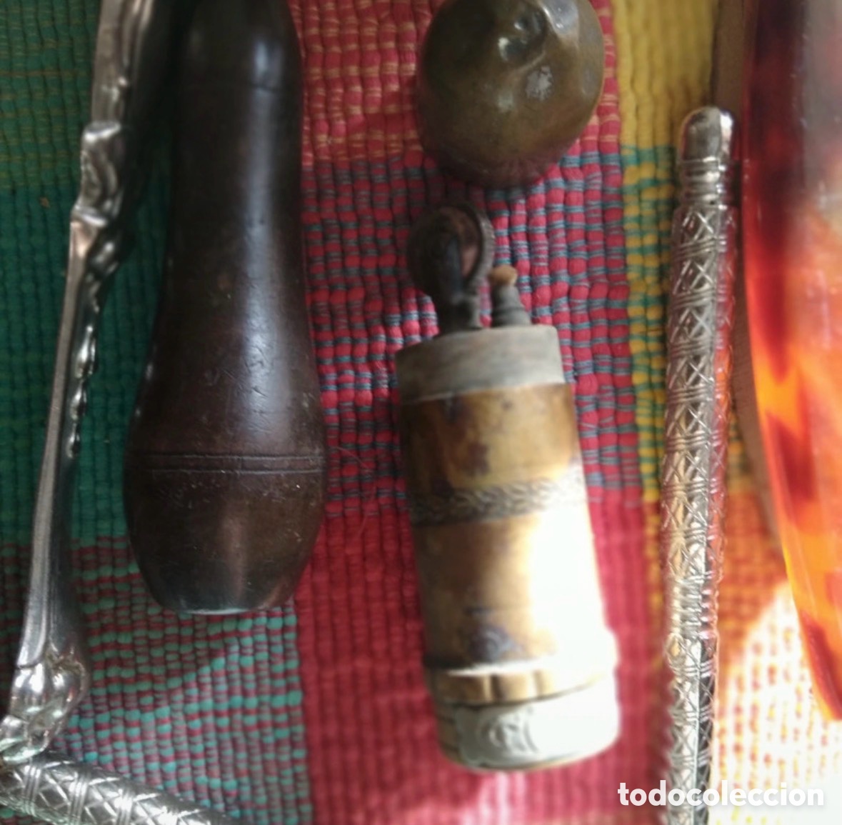Antig&uuml;edades: Lote objetos antig&uuml;edades a catalogar - Foto 5