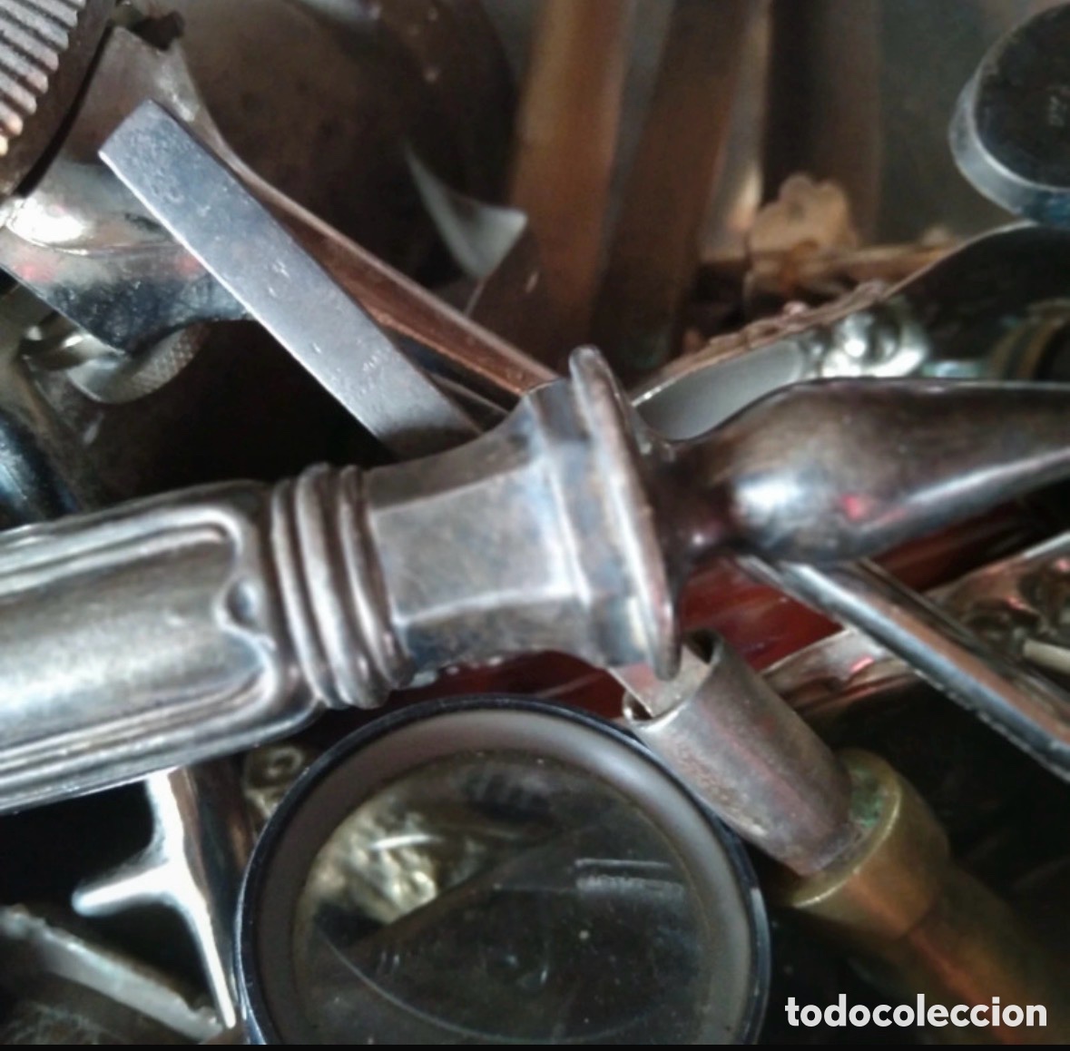 Antig&uuml;edades: Lote objetos antig&uuml;edades a catalogar - Foto 18