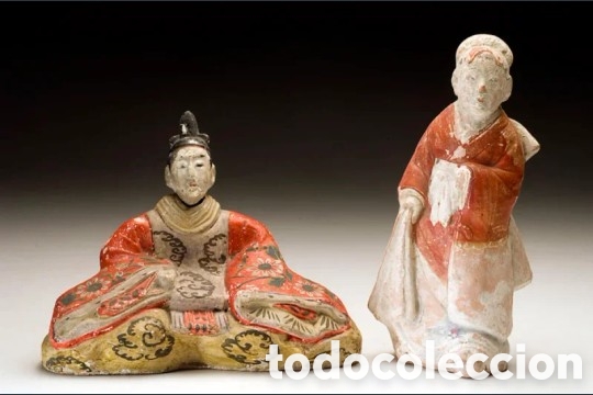 Antig&uuml;edades: Arqueol&oacute;gia. Figuras Meiji S.XIX