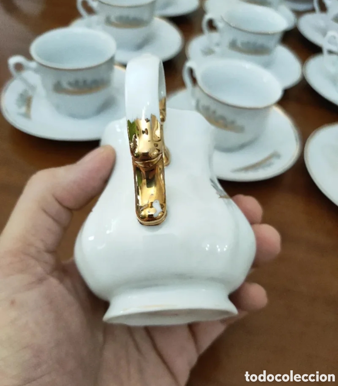 Antig&uuml;edades: Juego de caf&eacute; Apulum 27 piezas - Foto 2