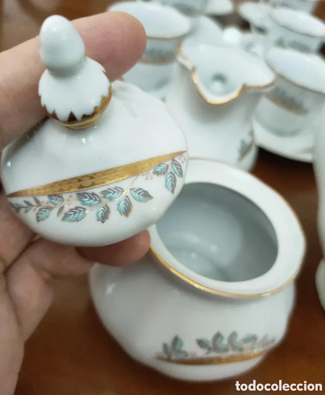 Antig&uuml;edades: Juego de caf&eacute; Apulum 27 piezas - Foto 4