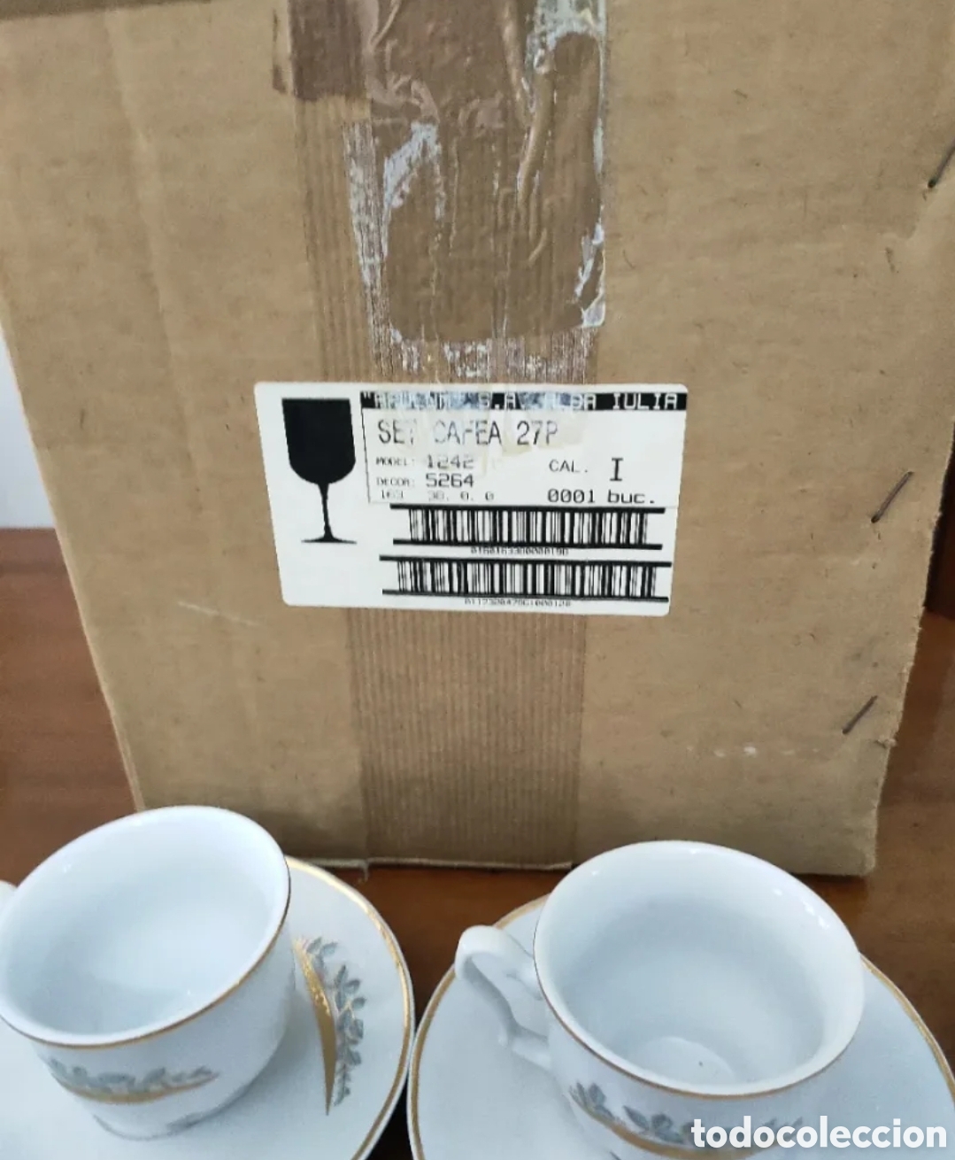 Antig&uuml;edades: Juego de caf&eacute; Apulum 27 piezas - Foto 10