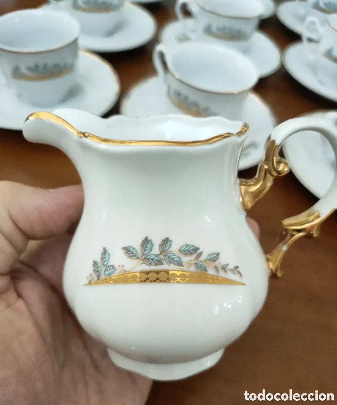 Antig&uuml;edades: Juego de caf&eacute; Apulum 27 piezas - Foto 13