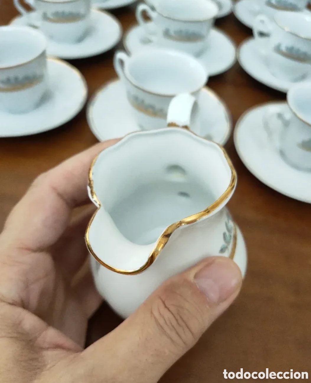 Antig&uuml;edades: Juego de caf&eacute; Apulum 27 piezas - Foto 14