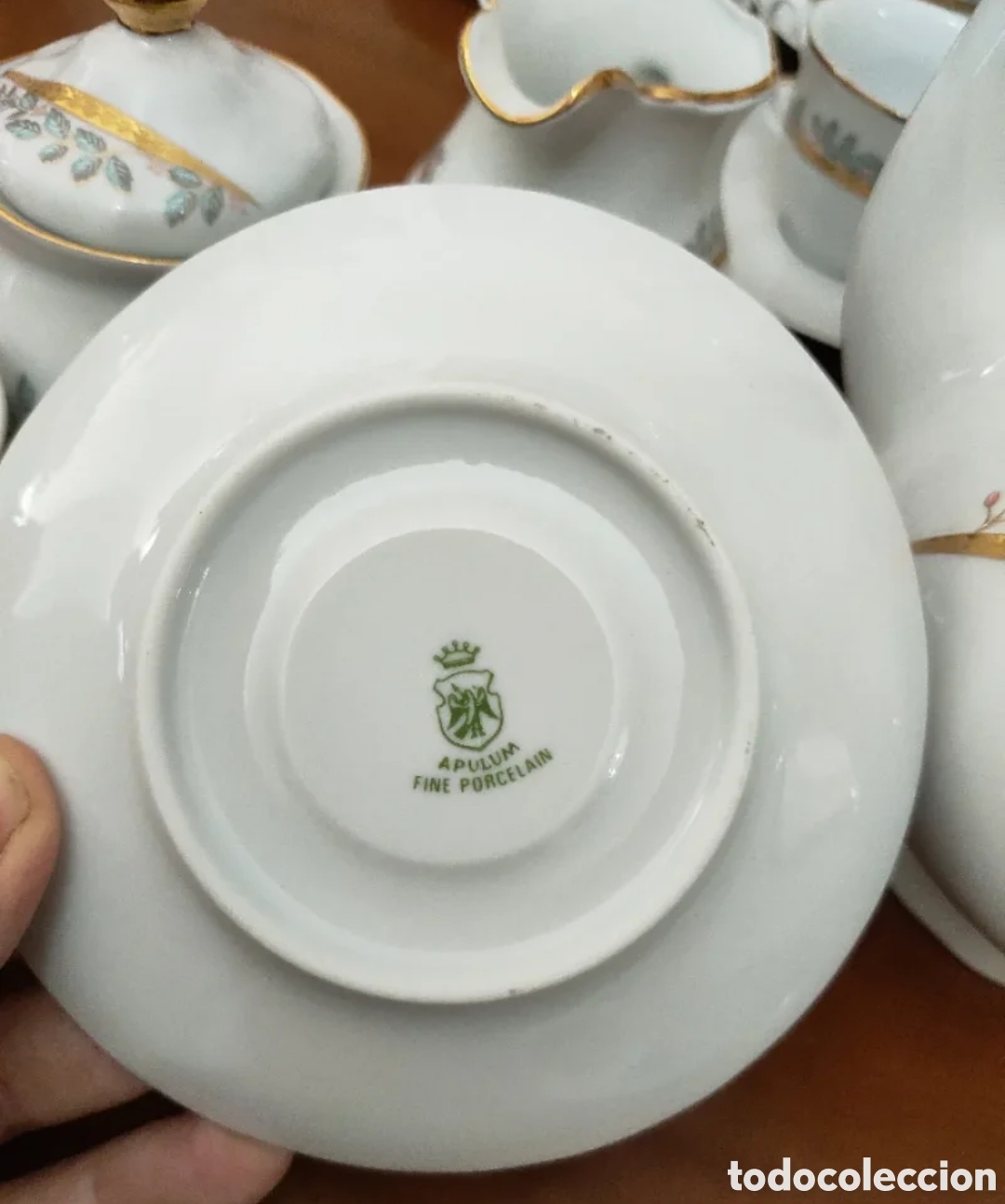 Antig&uuml;edades: Juego de caf&eacute; Apulum 27 piezas - Foto 19