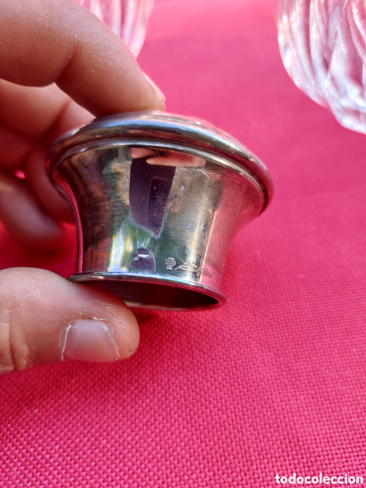 Antig&uuml;edades: Juego de tocador plata - Foto 8