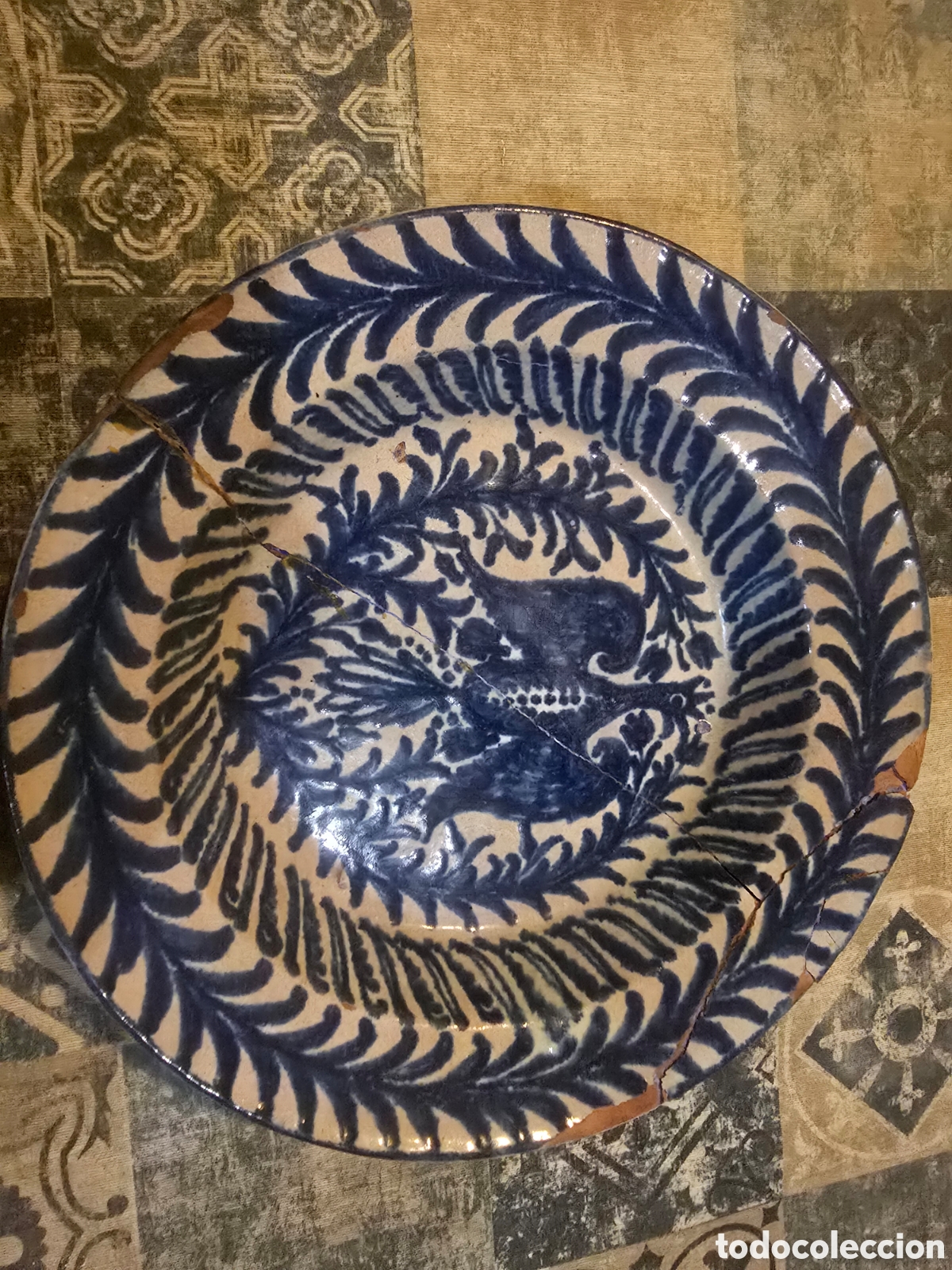 Antig&uuml;edades: Precioso braserillo de fajalauza.
