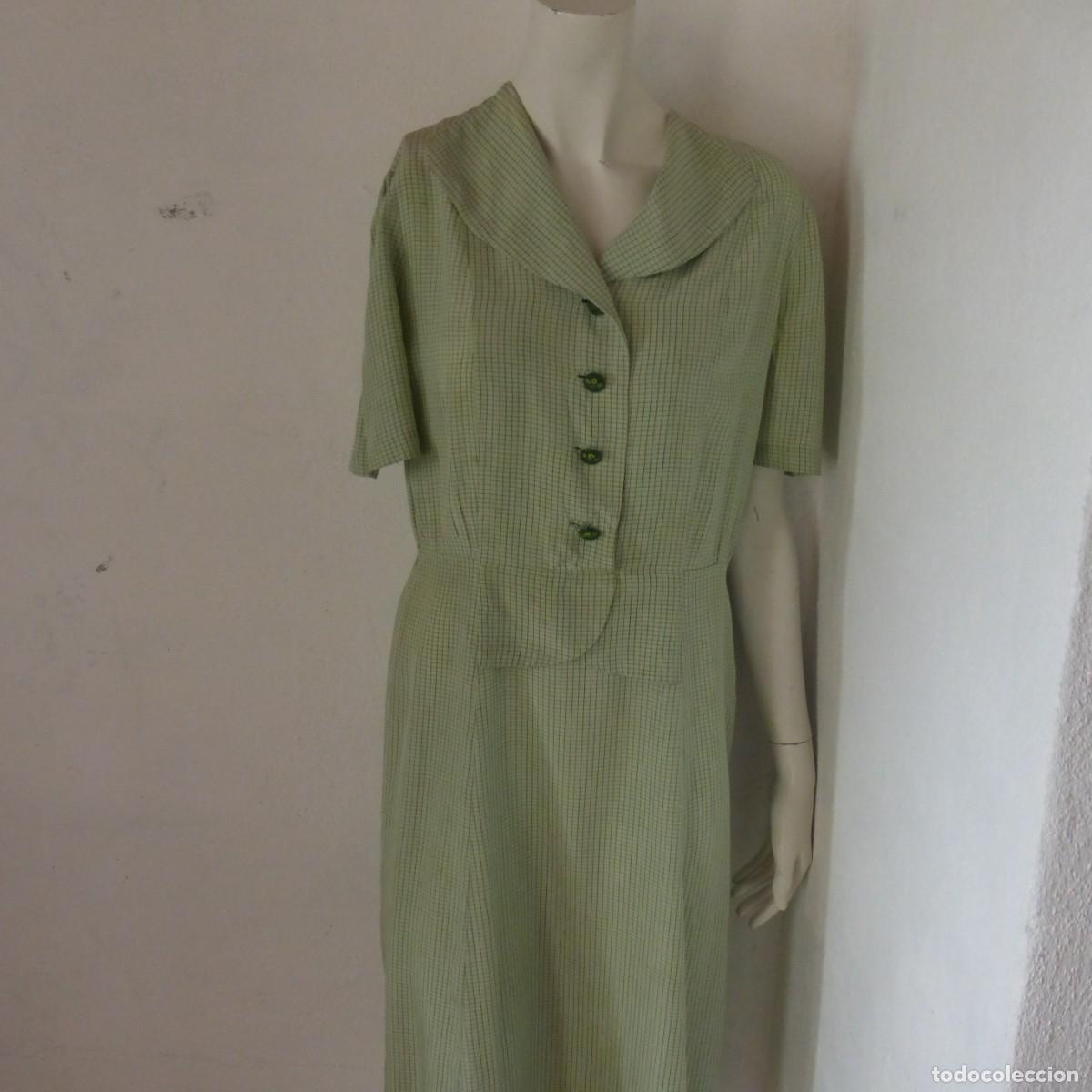 Antig&uuml;edades: ANTIGUO VESTIDO DE VERANO SEDA A&Ntilde;OS TREINTA S. XX ART DECO SUMMER DRESS SILK