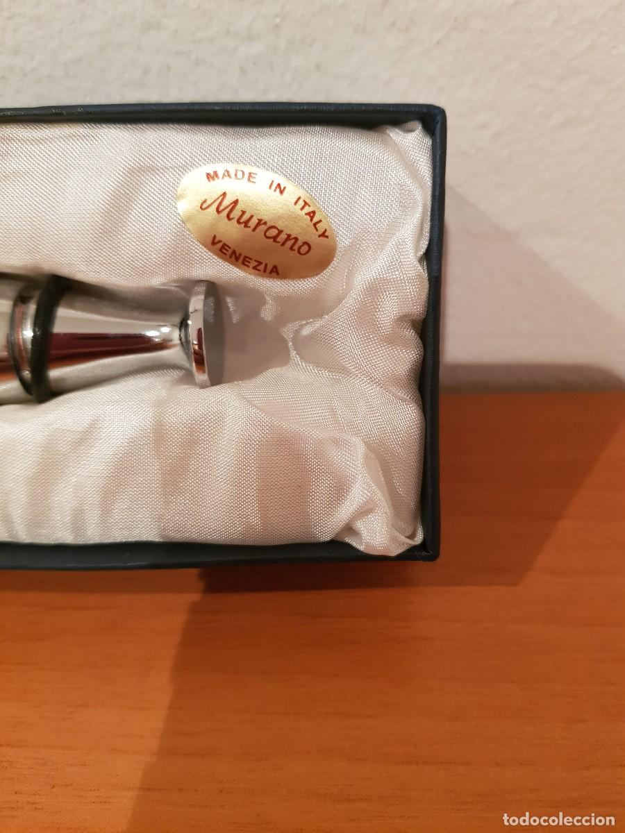 Antig&uuml;edades: TAPON DE CRISTAL DE MURANO - Foto 3