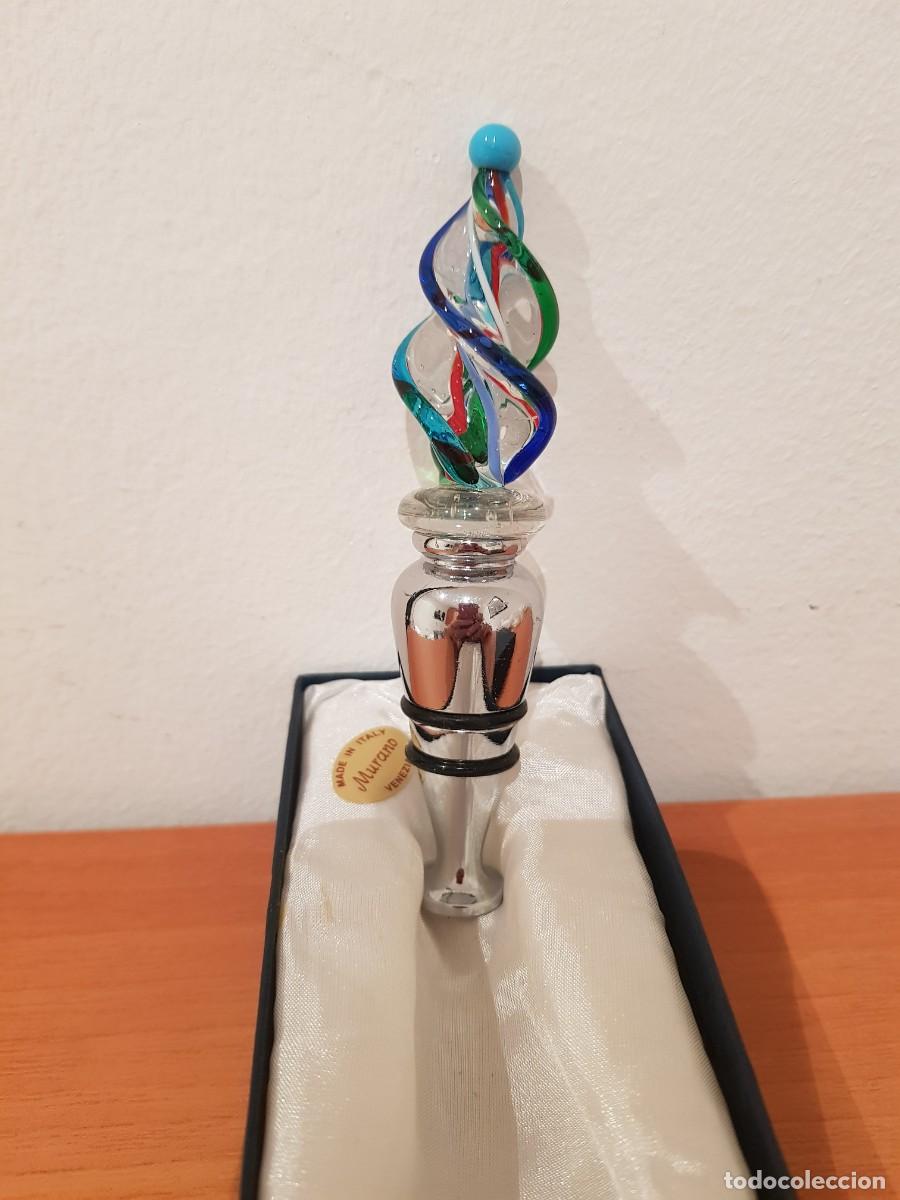Antig&uuml;edades: TAPON DE CRISTAL DE MURANO - Foto 7