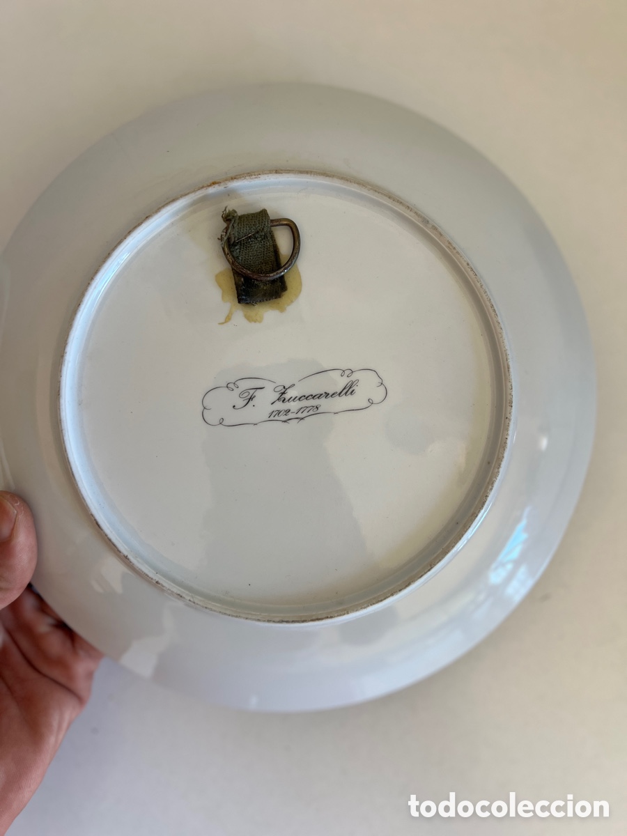 Antig&uuml;edades: Assiette Porcelaine dArt - Foto 2