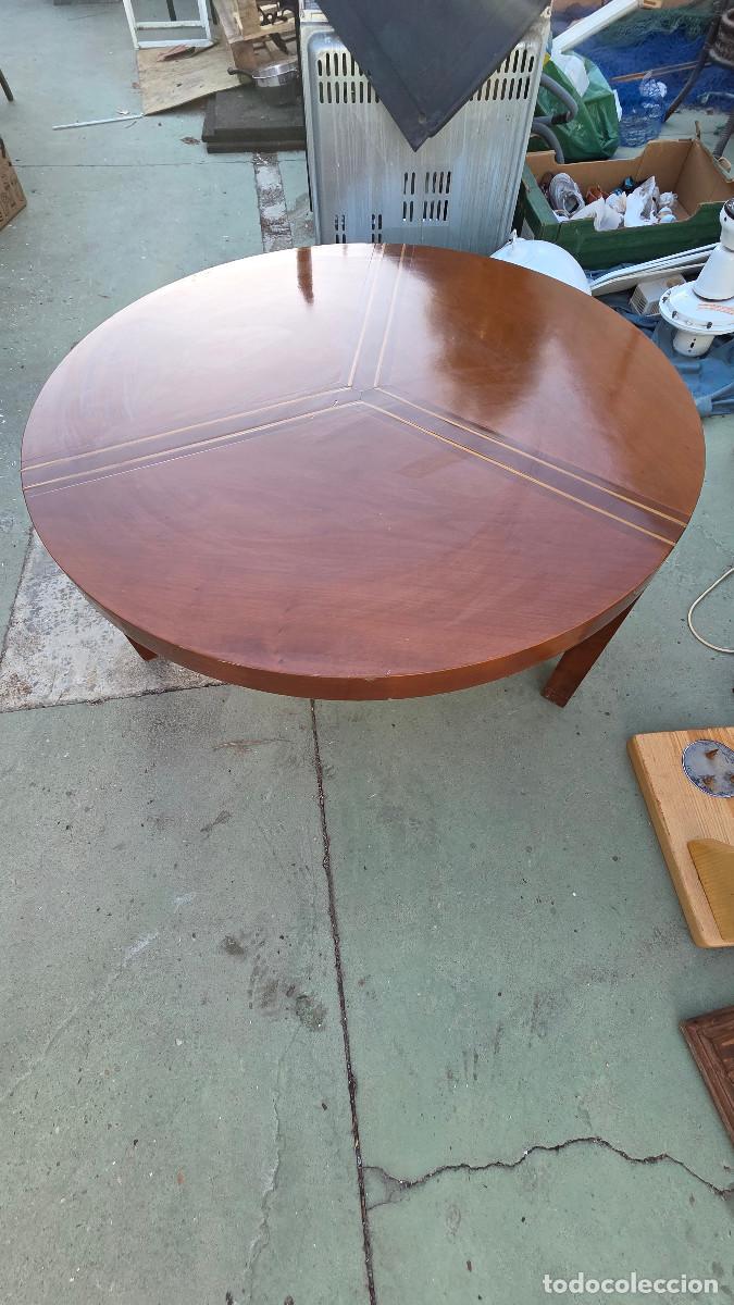 Antig&uuml;edades: mesa de centro madera vintage - Foto 1