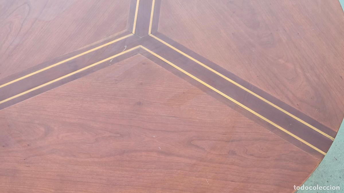 Antig&uuml;edades: mesa de centro madera vintage - Foto 3