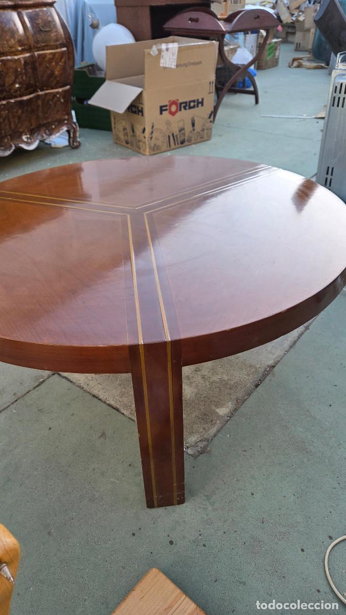Antig&uuml;edades: mesa de centro madera vintage - Foto 5