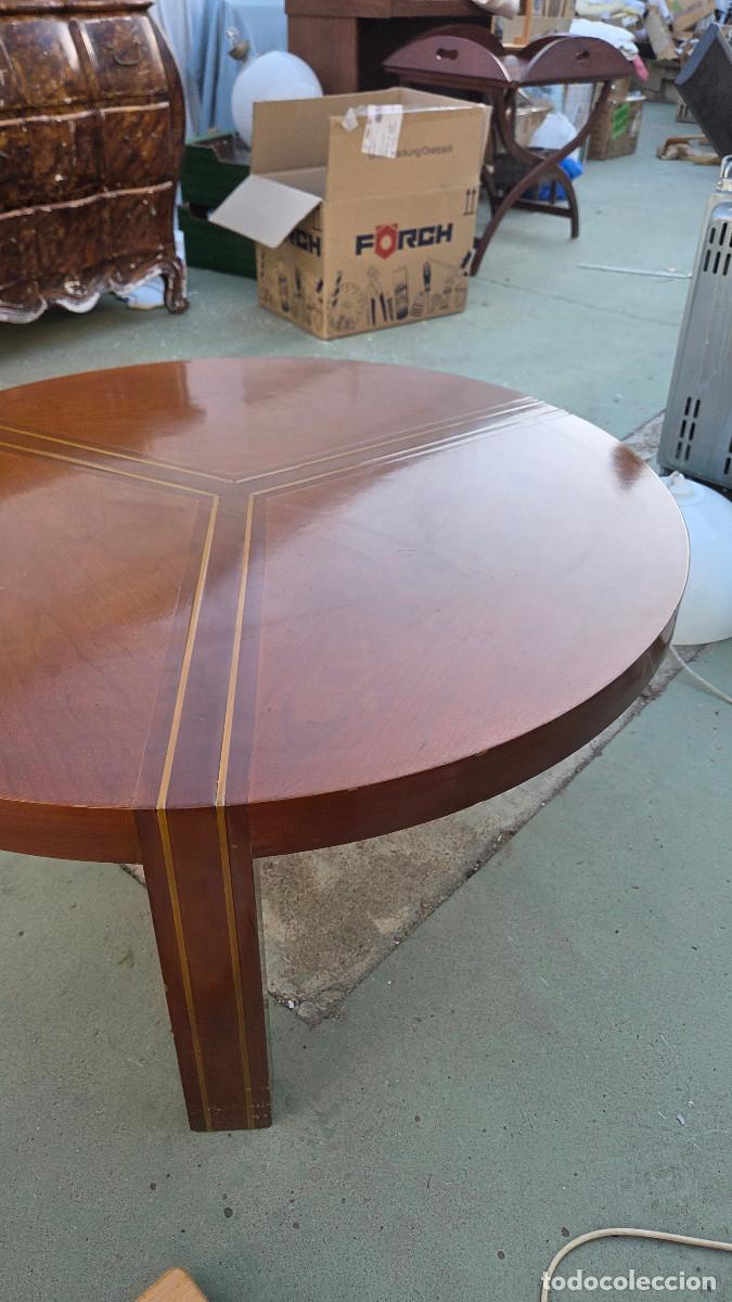 Antig&uuml;edades: mesa de centro madera vintage - Foto 6