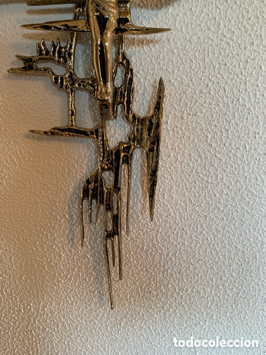 Antig&uuml;edades: crucifijo de bronce &ndash; 50 cm - Foto 4