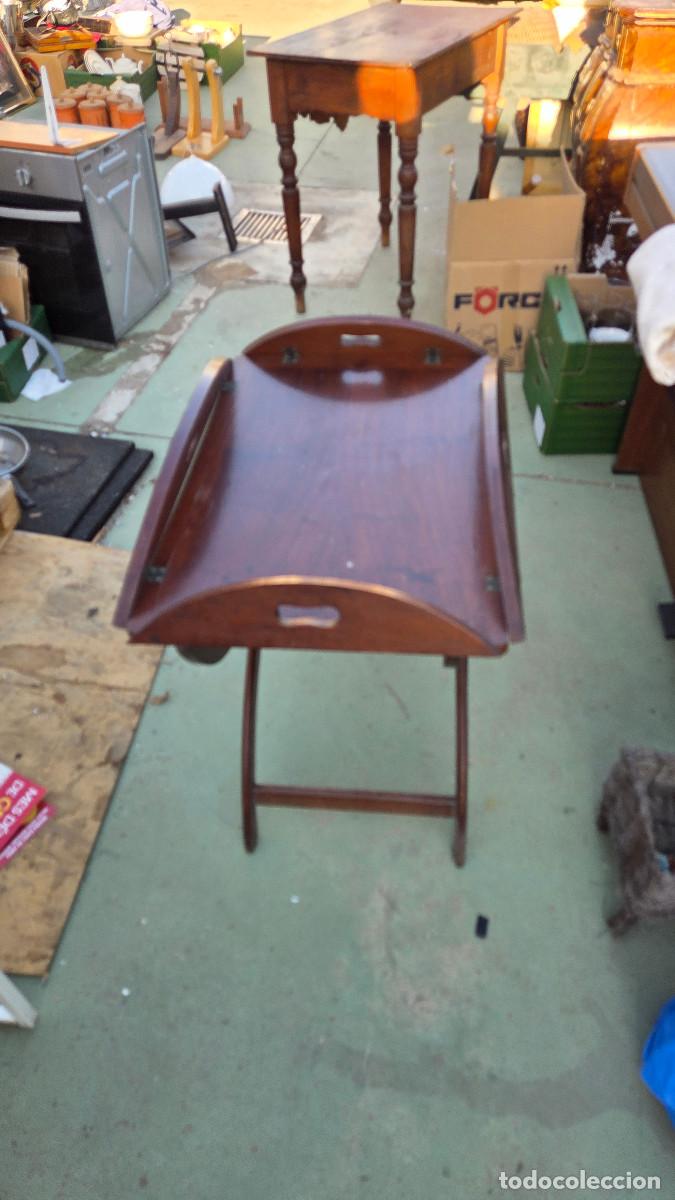Antig&uuml;edades: mesa ovalada de marinera