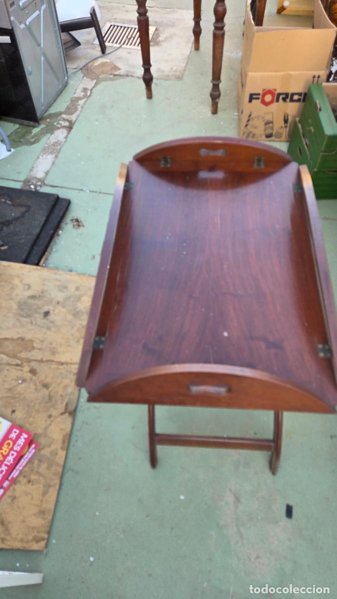 Antig&uuml;edades: mesa ovalada de marinera - Foto 2