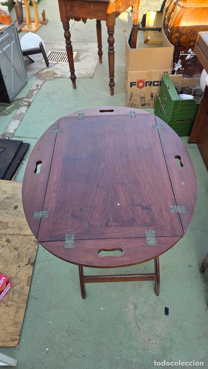 Antig&uuml;edades: mesa ovalada de marinera - Foto 8