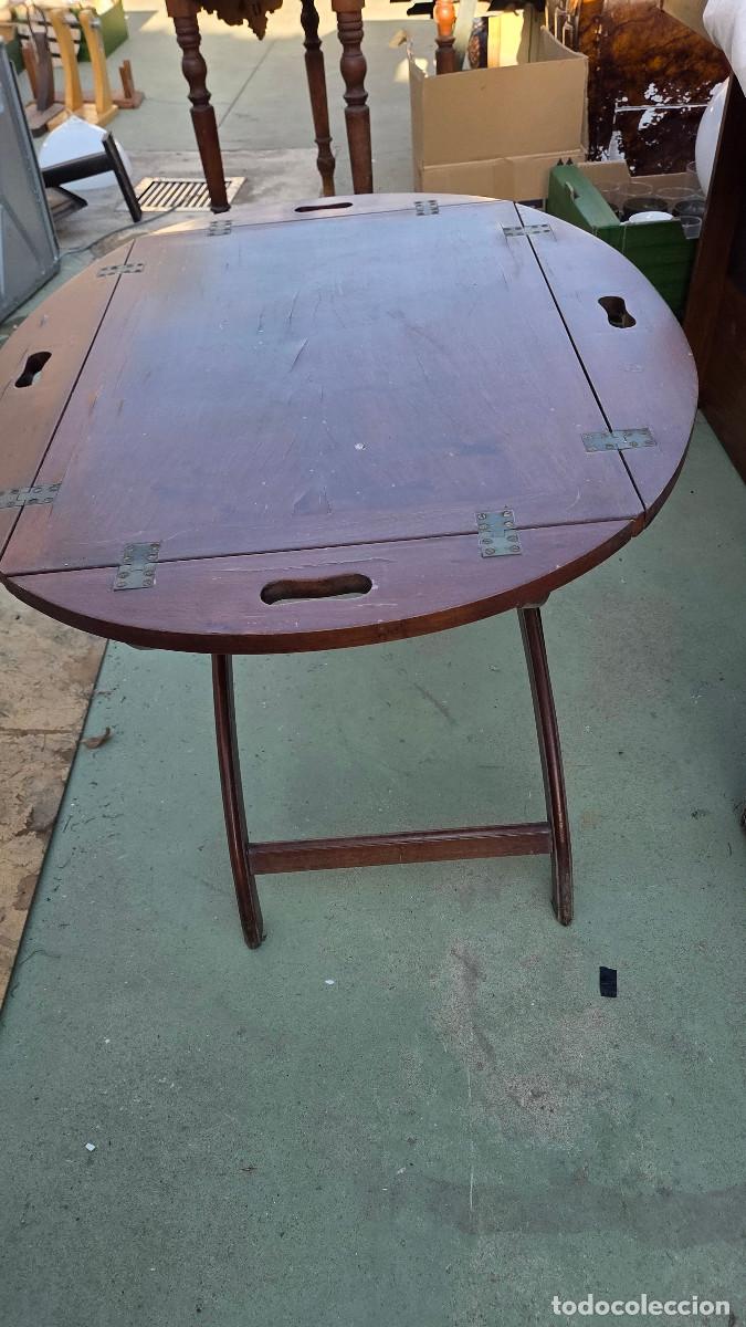 Antig&uuml;edades: mesa ovalada de marinera - Foto 9
