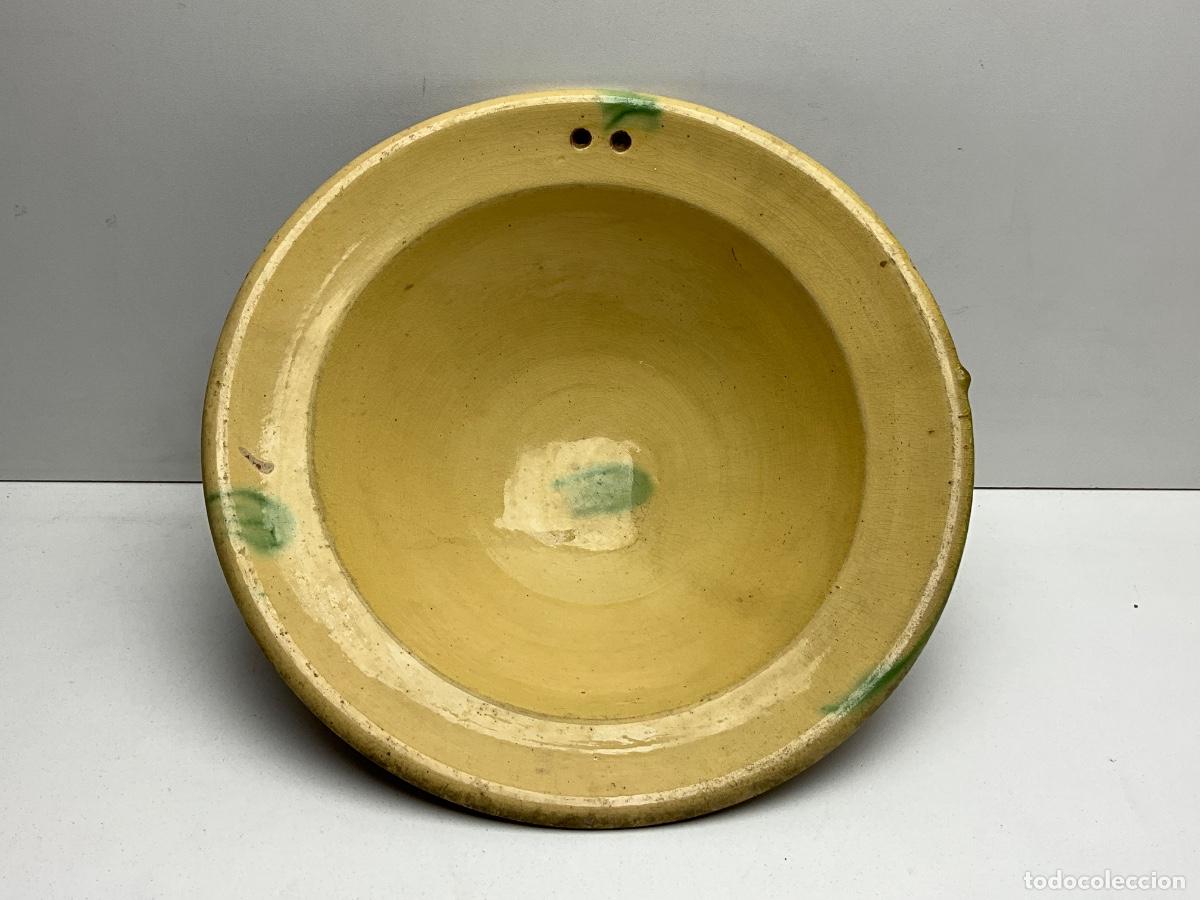 Antig&uuml;edades: PLATO CERAMICA POPULAR CATALANA - LA BISBAL - MIRAR FOTOS