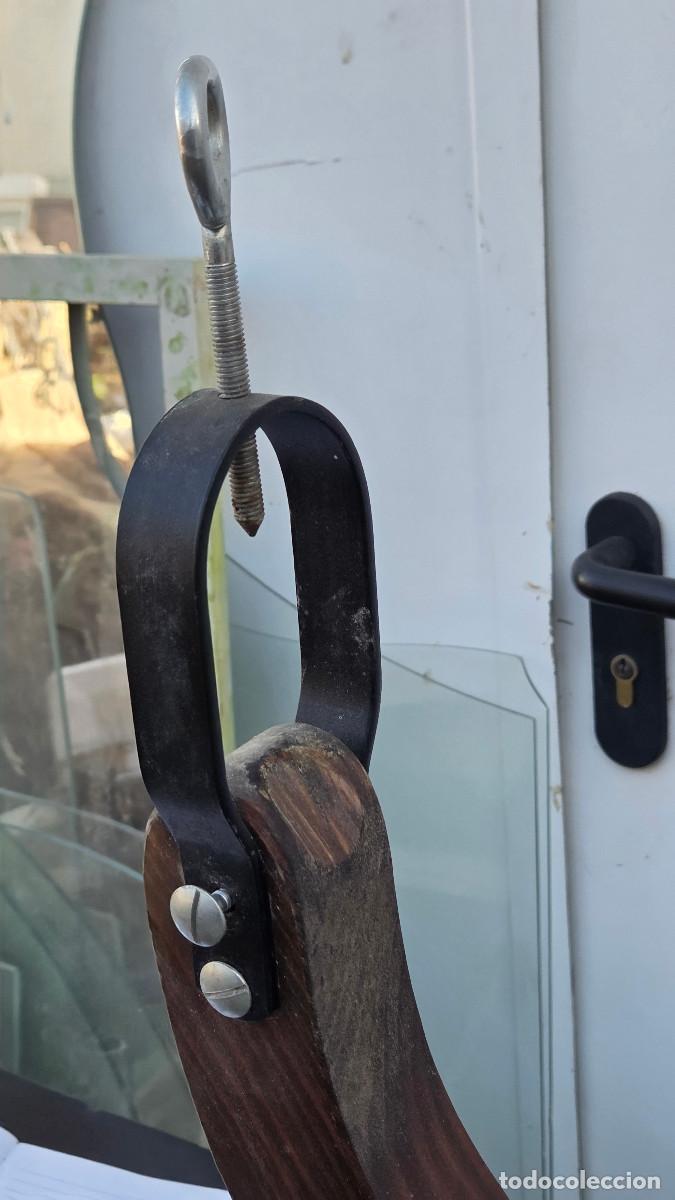 Antig&uuml;edades: jamonero de madera profecional - Foto 3