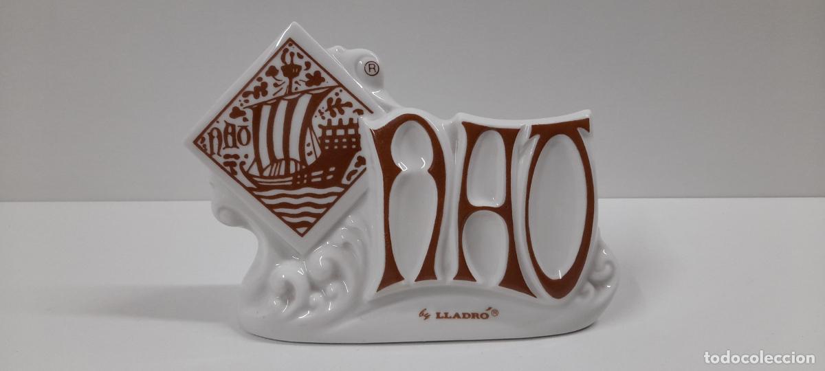 Antig&uuml;edades: BONITA PIEZA DE PUBLICIDAD PORCELANAS NAO / LLADRO . ORIGINAL A&Ntilde;OS 80 . MEDIDA DE FRENTE 17,5 CM