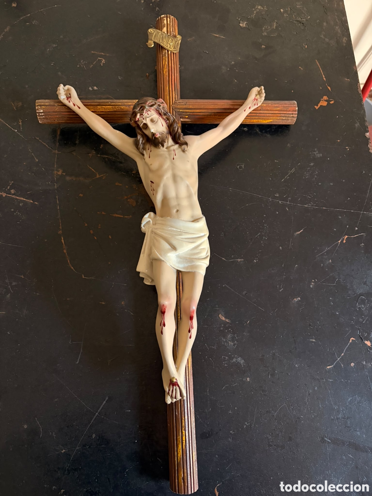 Antig&uuml;edades: Cristo crucificado antiguo - Foto 5