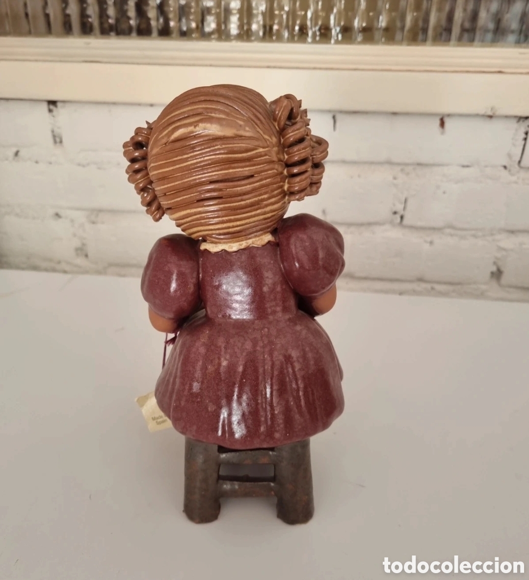 Antig&uuml;edades: Figura Cer&aacute;mica Jan&eacute; - Foto 3