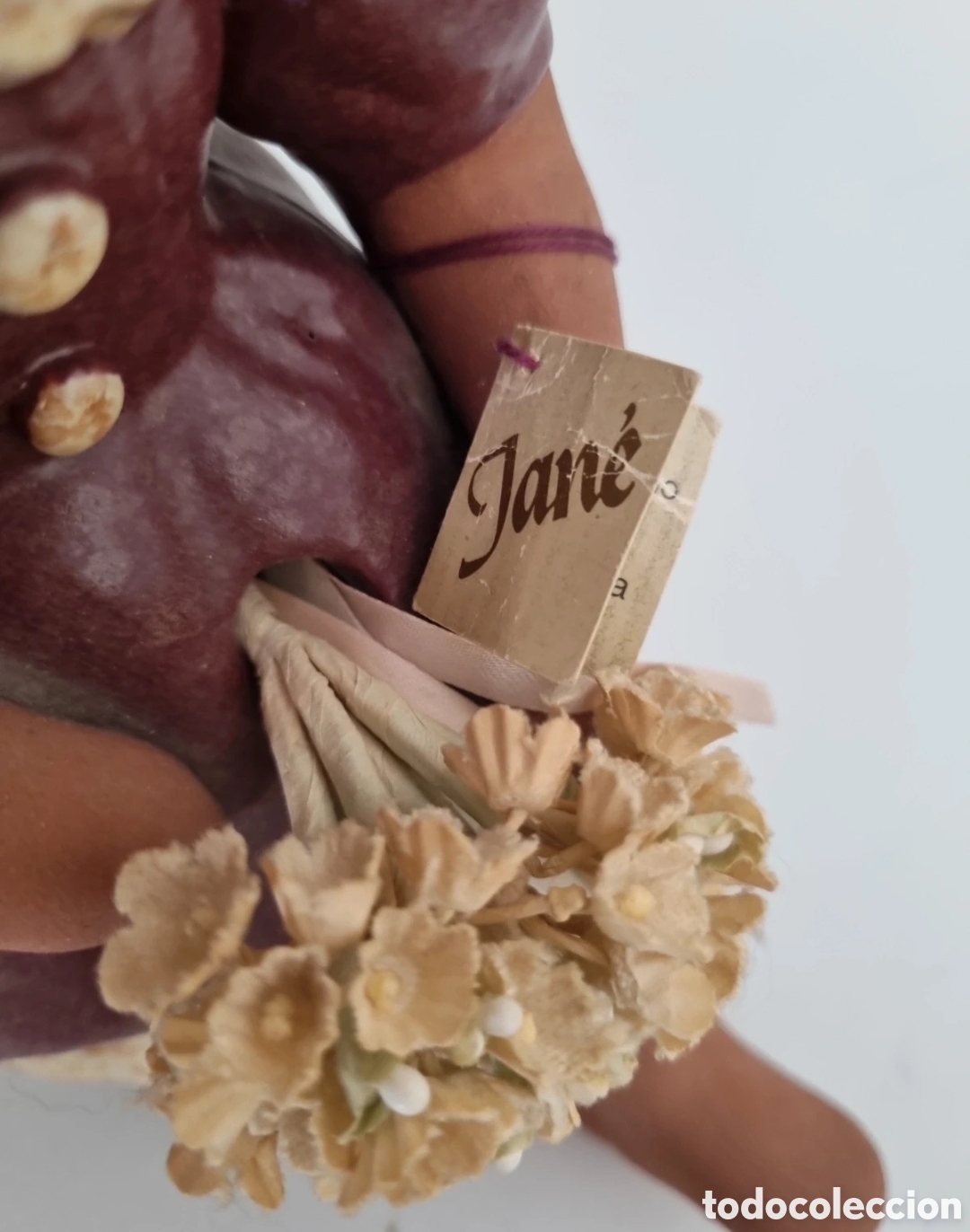 Antig&uuml;edades: Figura Cer&aacute;mica Jan&eacute; - Foto 4