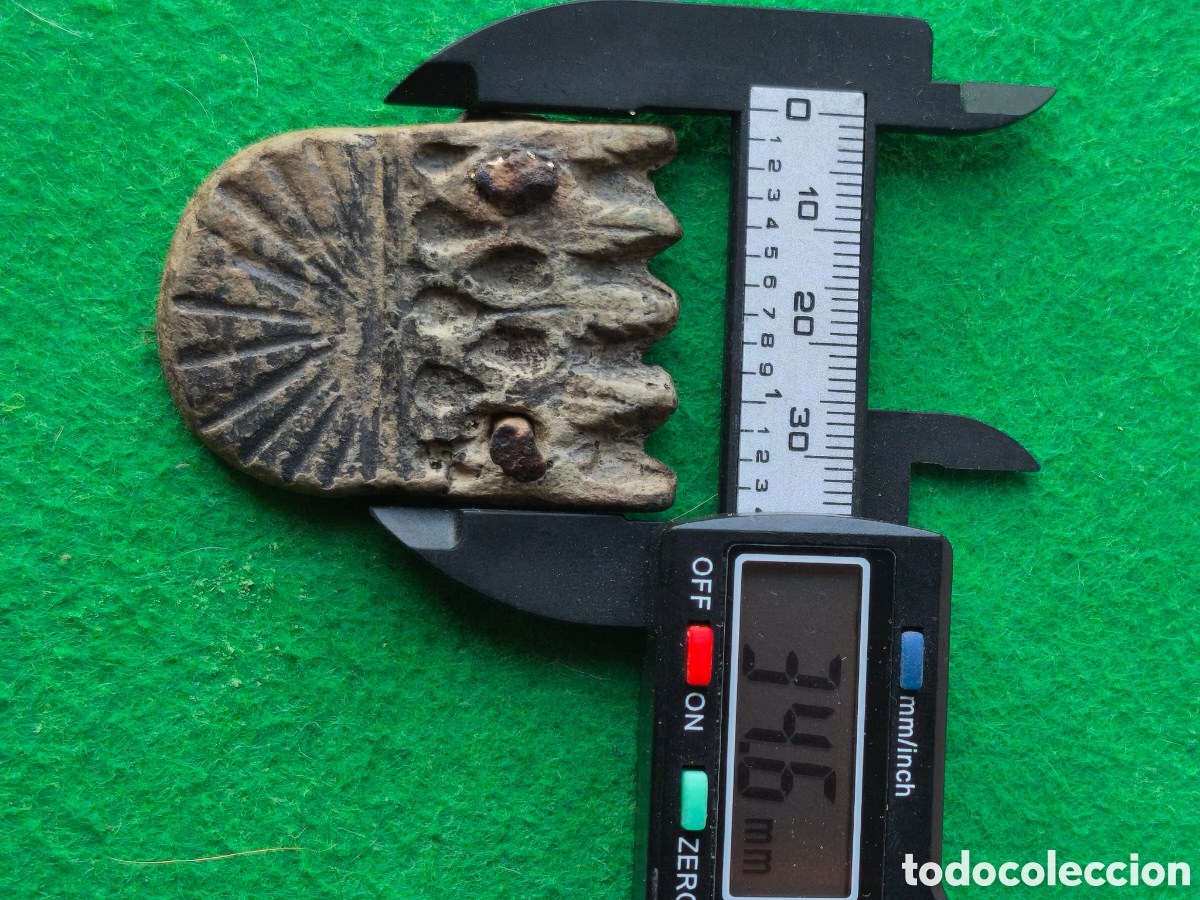Antig&uuml;edades: Hebilla concha medieval - Foto 4