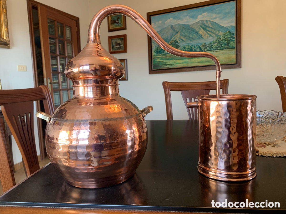Antig&uuml;edades: Alambique de Cobre 5L Tradicional