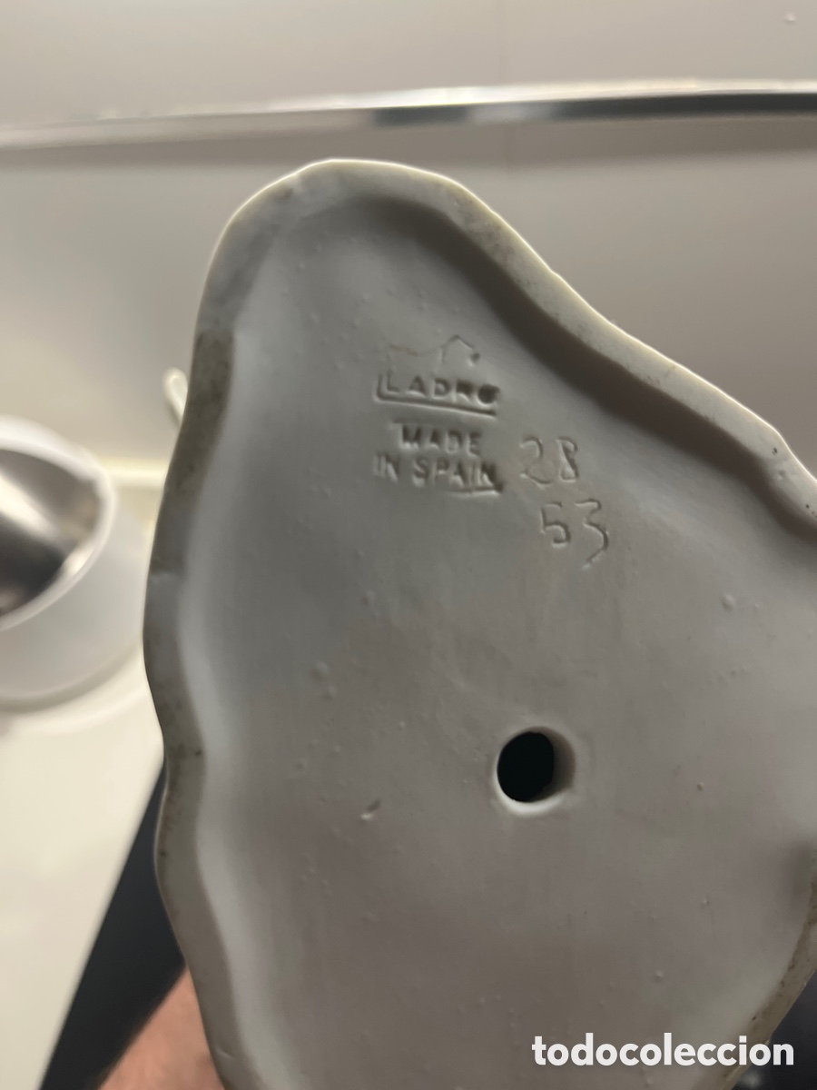 Antig&uuml;edades: PASTORA PORCELANA LLADR&Oacute; 31 Cms - Foto 6