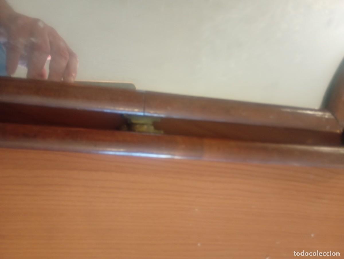 Antig&uuml;edades: Espejo tr&iacute;ptico para restaurar caoba - Foto 8