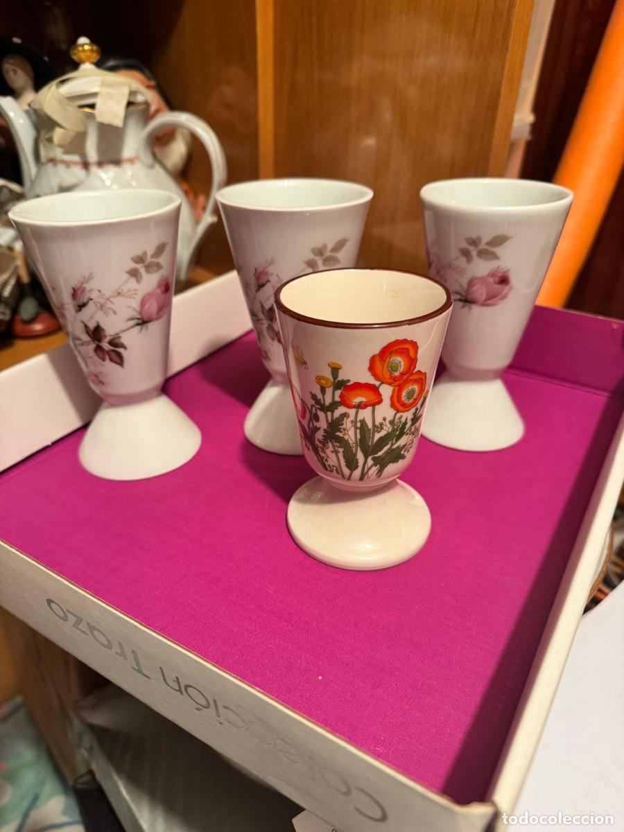Antig&uuml;edades: Vasos de cer&aacute;mica de Limoges - Foto 2