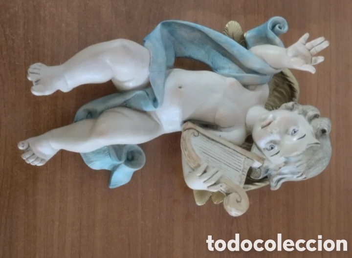 Antig&uuml;edades: Pareja &aacute;ngeles decorativos - Foto 5