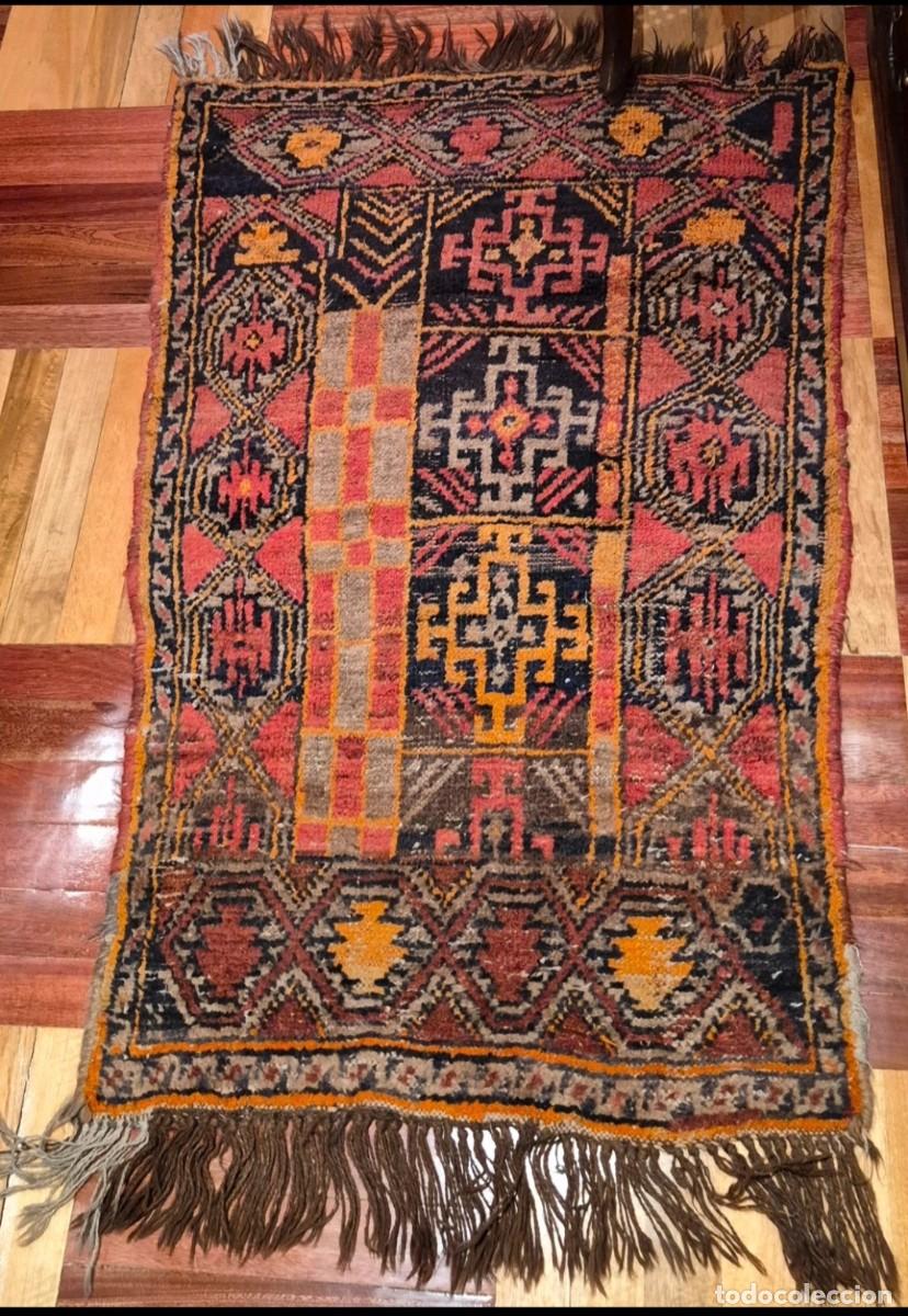 Antig&uuml;edades: Alfombra tribal afgana vintage