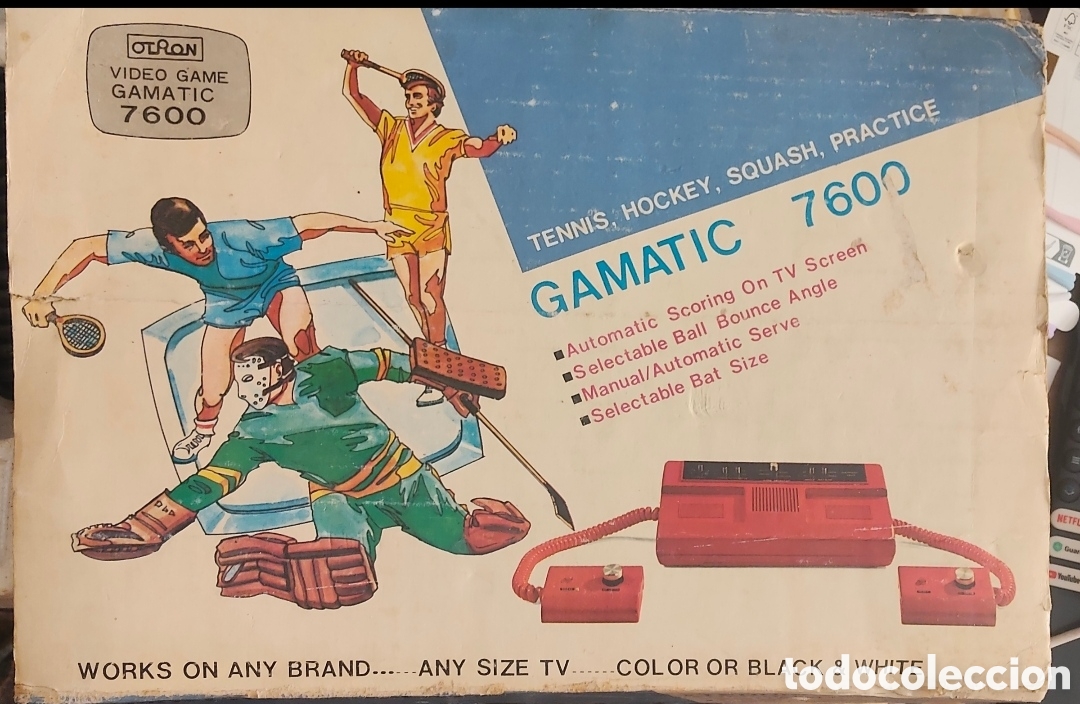 Antiguidades: CONSOLA GAMATIC 7600