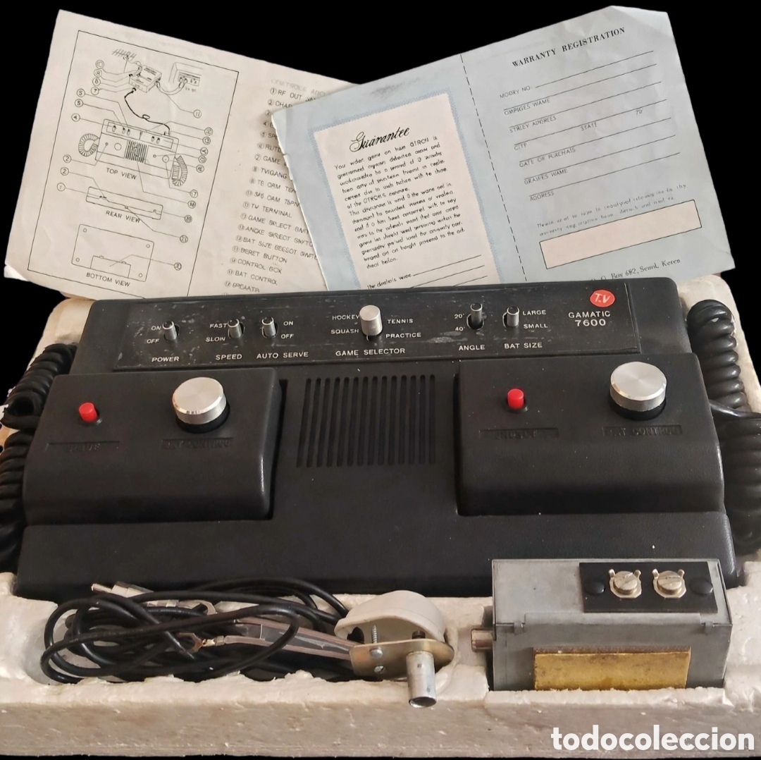 Antig&uuml;edades: CONSOLA GAMATIC 7600 - Foto 4
