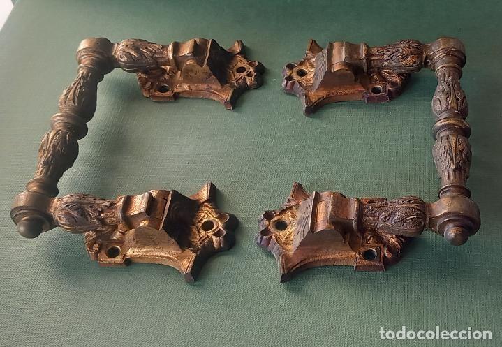 Antig&uuml;edades: DOS ANTIGUAS ASAS DE PIANO . - Foto 7