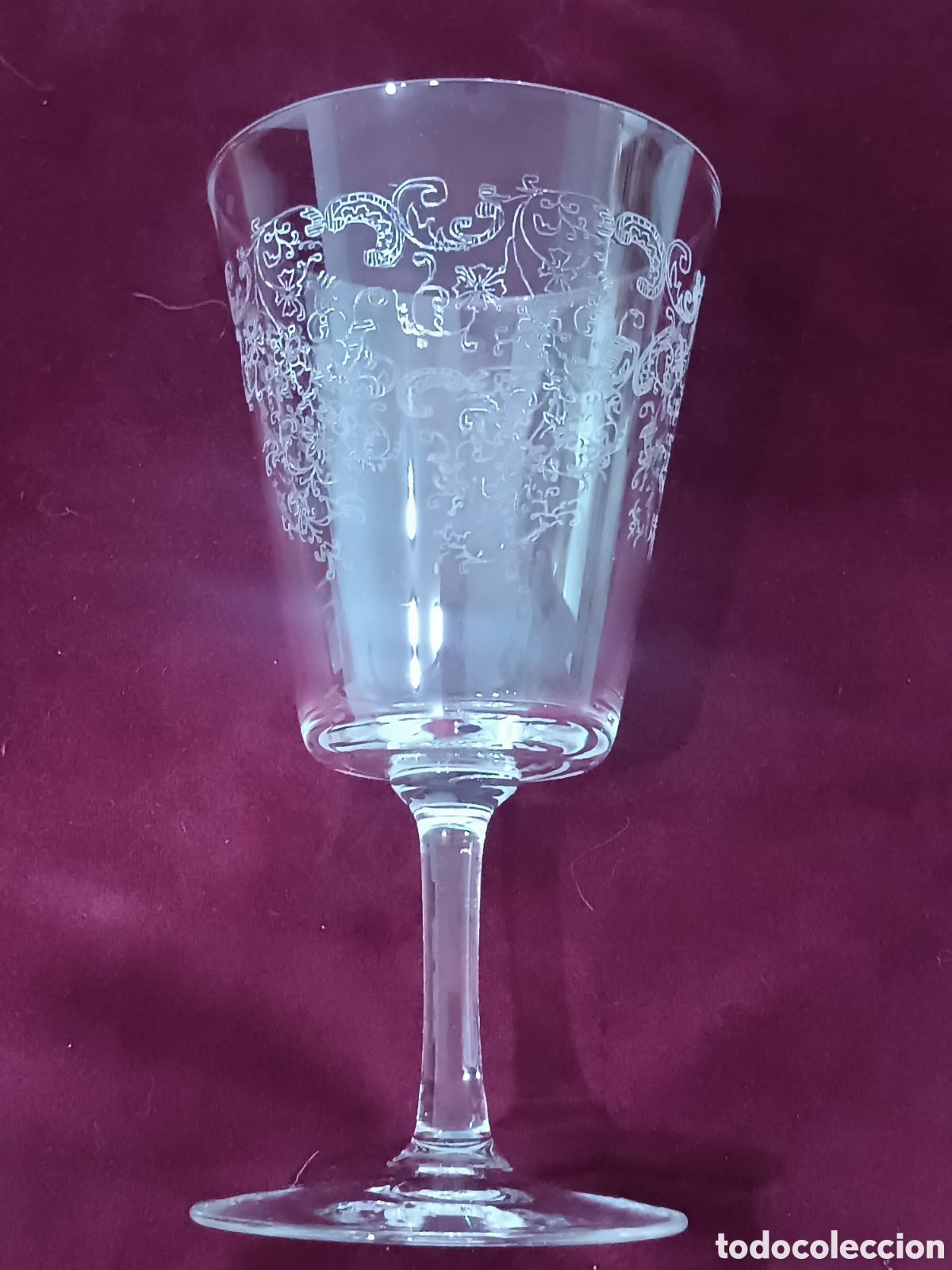 Antig&uuml;edades: Anciens verres cristal d'&eacute;poque Baccarat Combourg