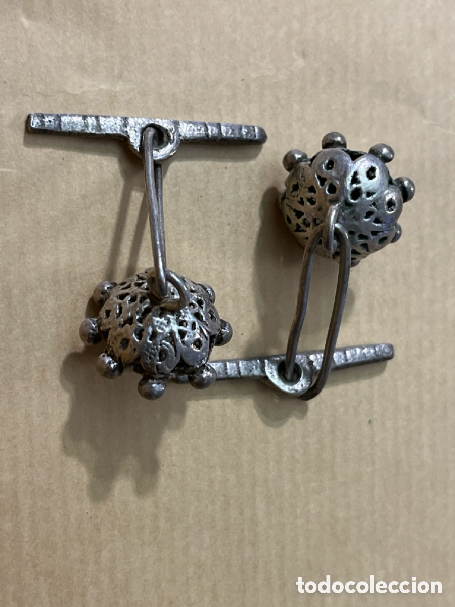 Antig&uuml;edades: GEMELOS VINTAGE PLATA - Foto 2
