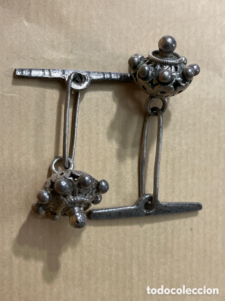 Antig&uuml;edades: GEMELOS VINTAGE PLATA - Foto 1