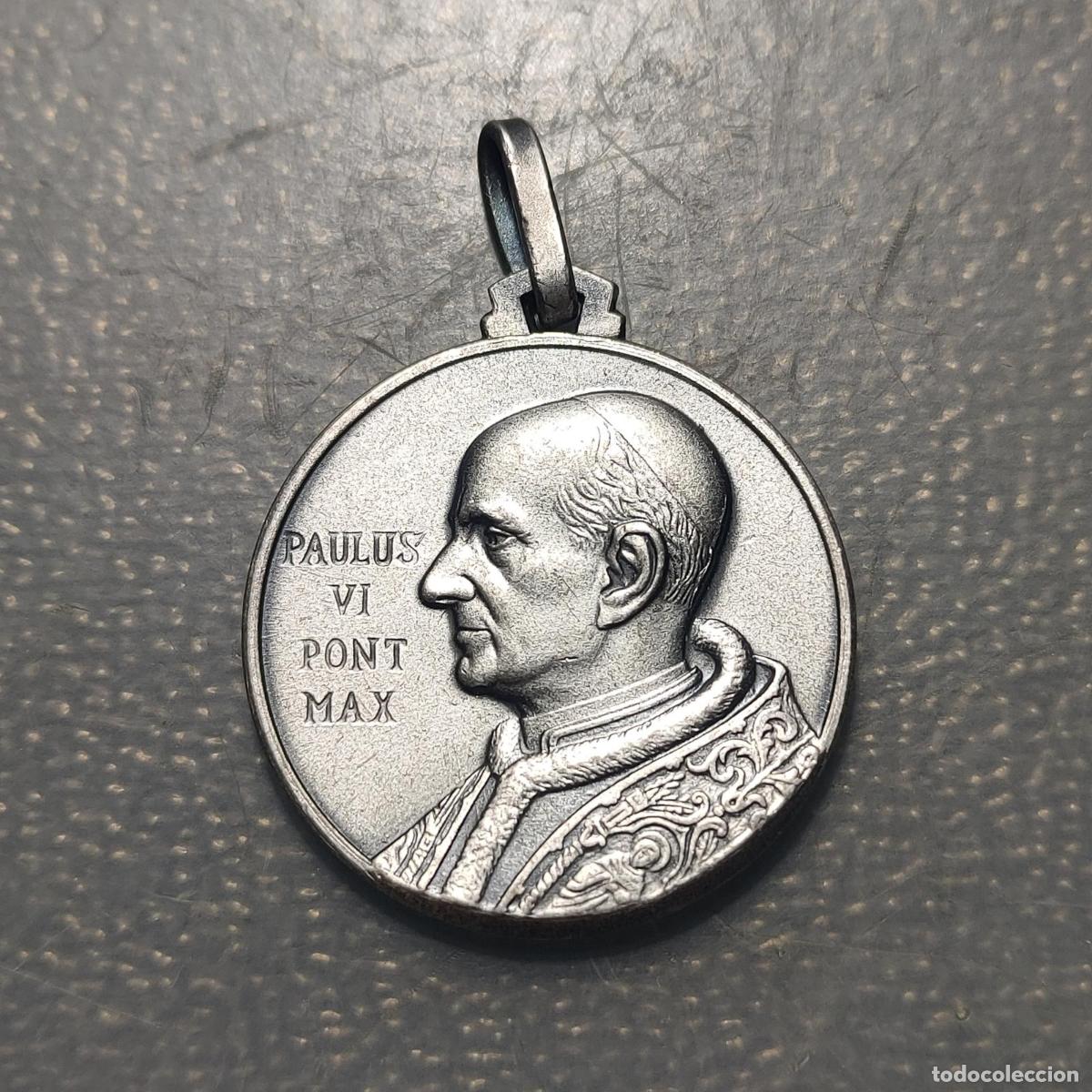 Antig&uuml;edades: MEDALLA RELIGIOSA ROMA PABLO VI LA PIEDAD DE MIGUEL ANGEL