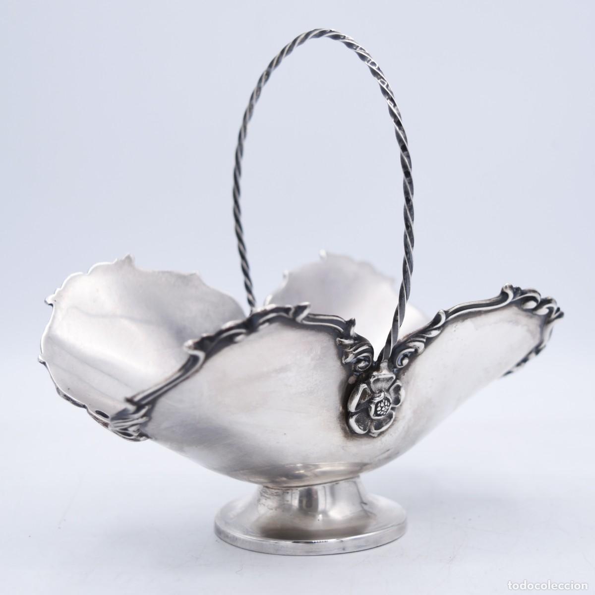 Antig&uuml;edades: Cesta bombonera de plata .925 &rdquo;Camusso&rdquo; - Foto 10