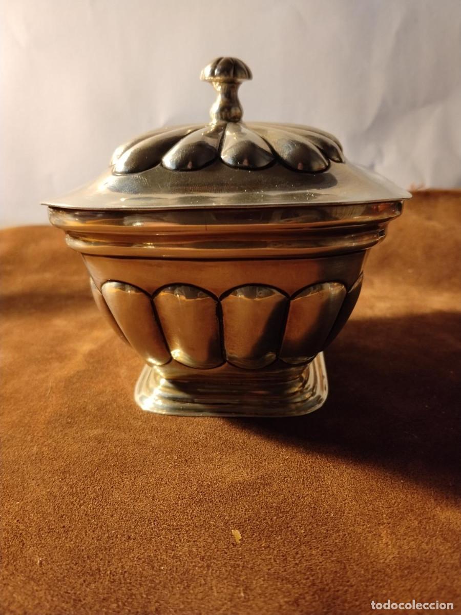 Antig&uuml;edades: Azucarero TANE Plata Sterling 925 460 Gramos Plata Maciza M&eacute;xico