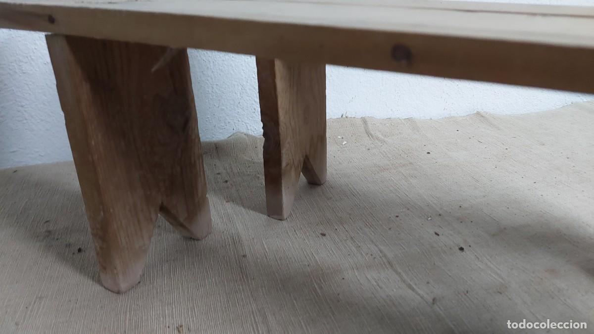 Antig&uuml;edades: Antiguas patas de baul en madera - Foto 3